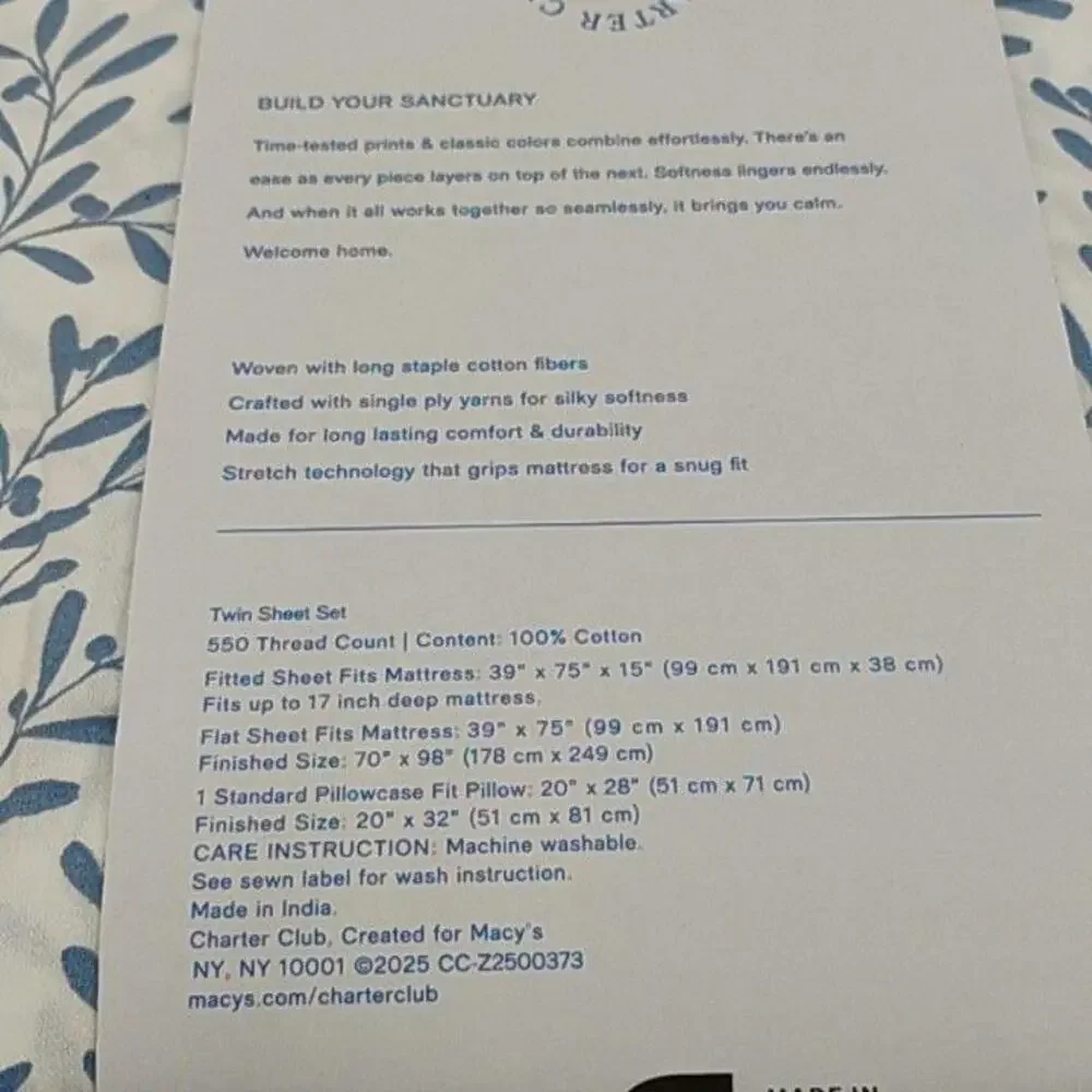 Charter Club item charter